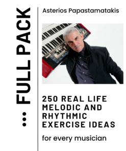 Asterios Papastamatakis – 250 Real-life Melodic and Rhythmic Exercise Ideas - Jazz and Blues - For All Musicians - PDF Download